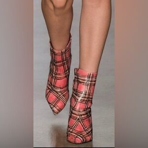 Plaid Women's Boots -Jessica Simpson pink